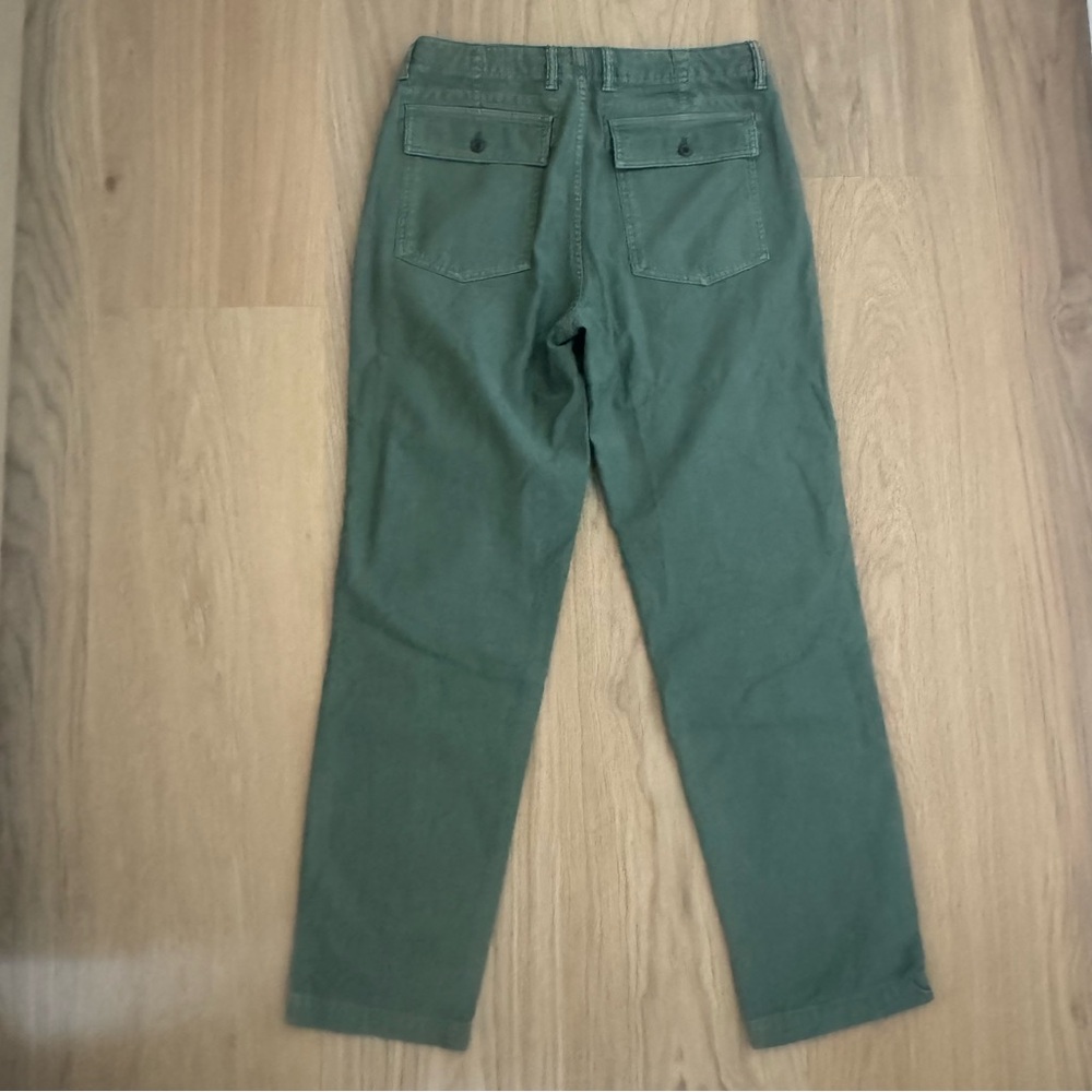 OUTERKNOWN The Field Pant in Olive Green size 31x32 Organic Cotton NWOT - Picture 4 of 6
